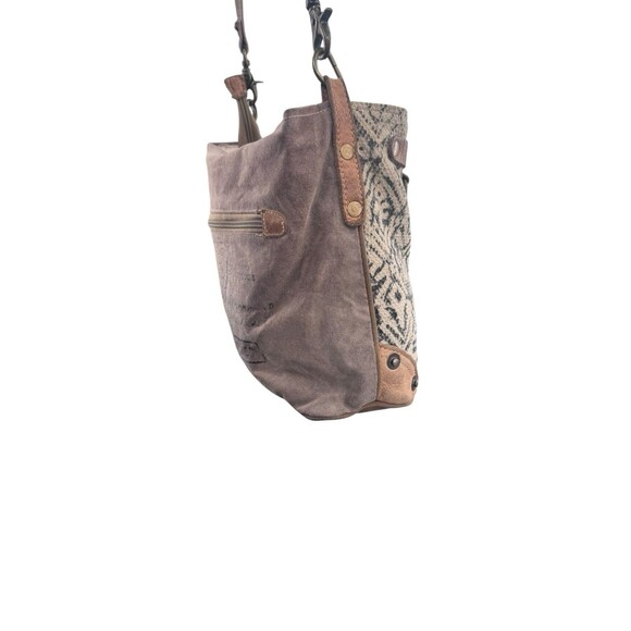 Myra Western Womens Shoulder Bag Leather Cowhide Crossbody Purse Blue Fast Ship - Picture 8 of 16